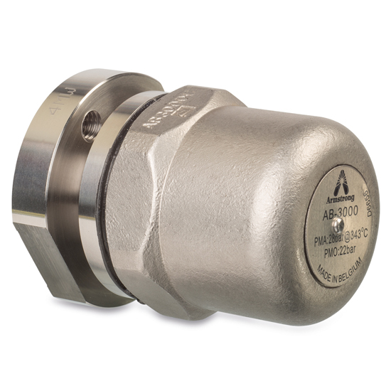 RVS Armstrong thermostatische bimetaal condenspot&nbsp;&nbsp;|&nbsp;&nbsp;AB 3000